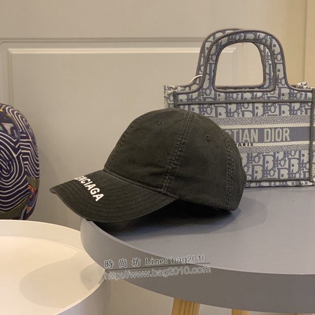 Balenciaga男女同款帽子 巴黎世家水洗做舊棒球帽鴨舌帽  mm1646